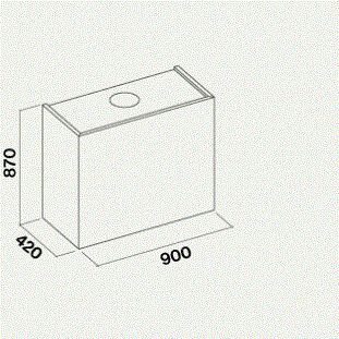 Falmec afzuigkap LAG90W5H87 afbeelding 3