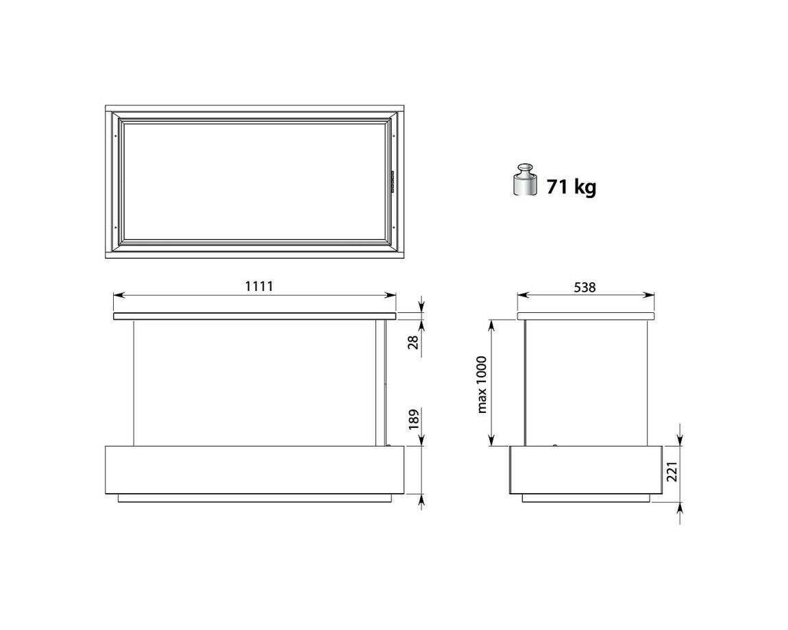 Falmec afzuigkap  LEVAN120M afbeelding 4