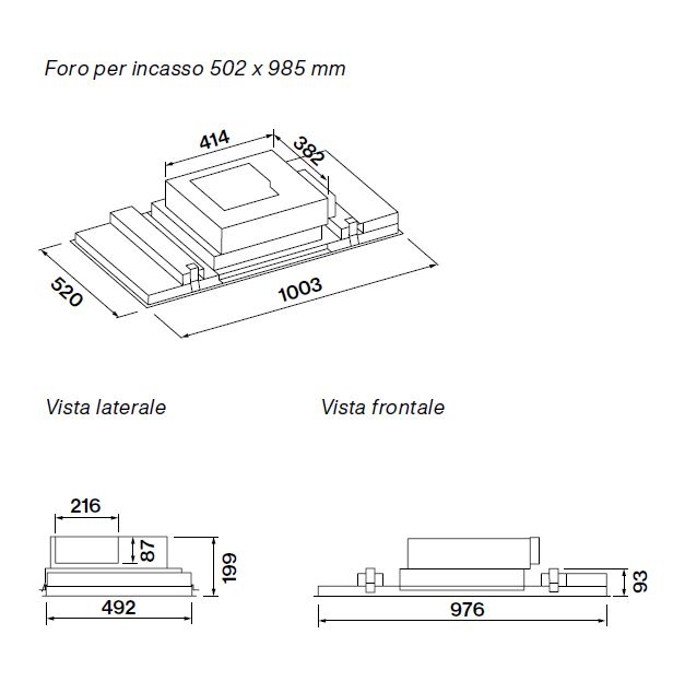 MIRAGE100B van Falmec afbeelding 6