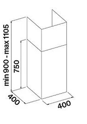 MIRAPLUS40W1T Falmec afbeelding 2
