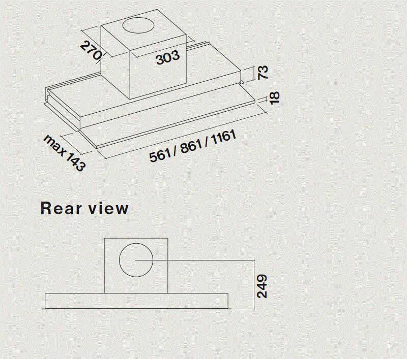 MOVE120W Falmec afbeelding 2