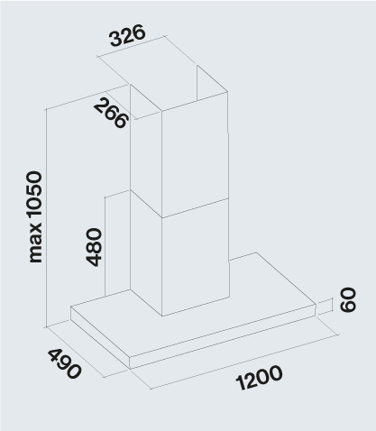 PLANEPLUS120W3BL Falmec afbeelding 2