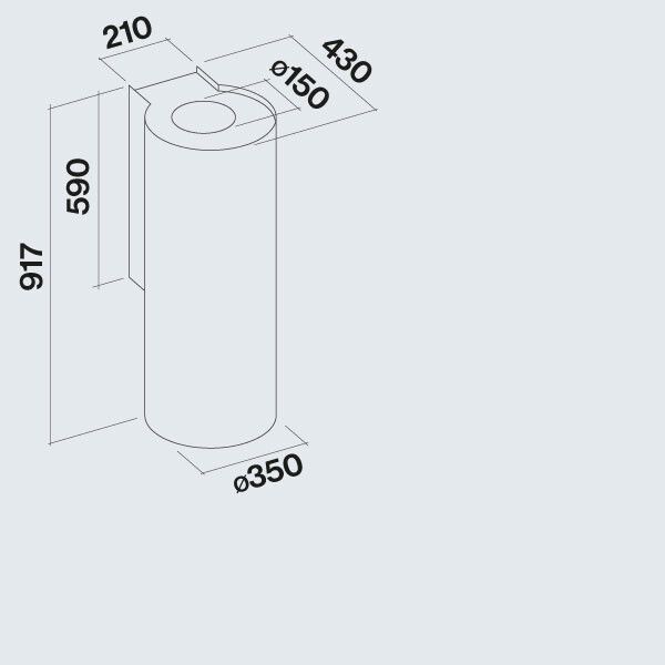 POLAR35WK Falmec afbeelding 2
