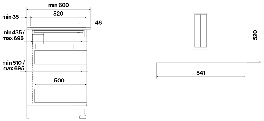 Falmec kookplaat inbouw QUANTUM PRO EASY afbeelding 4