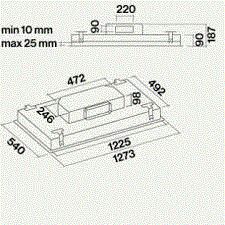 Falmec afzuigkap STELL127W afbeelding 3