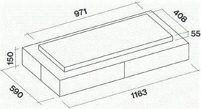 VEGA115BL Falmec afbeelding 2