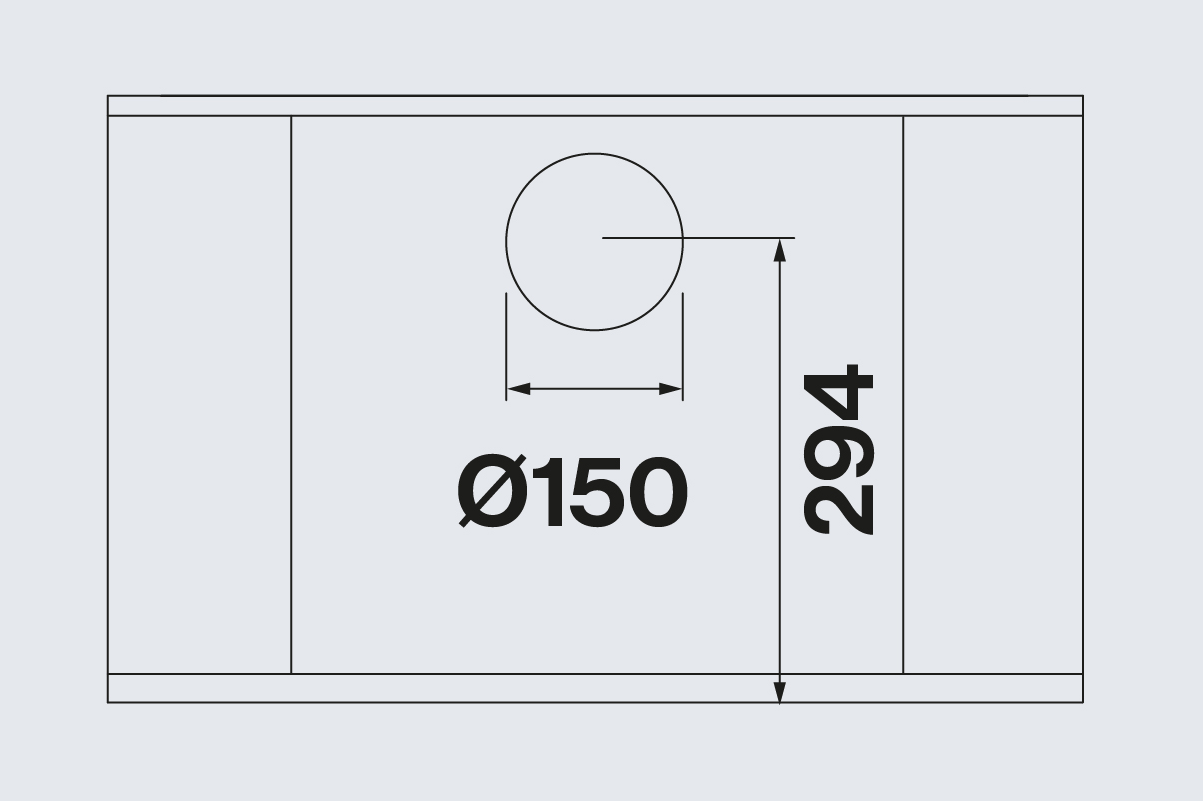 Falmec VERSO55BL/1  afzuigkap afbeelding 5