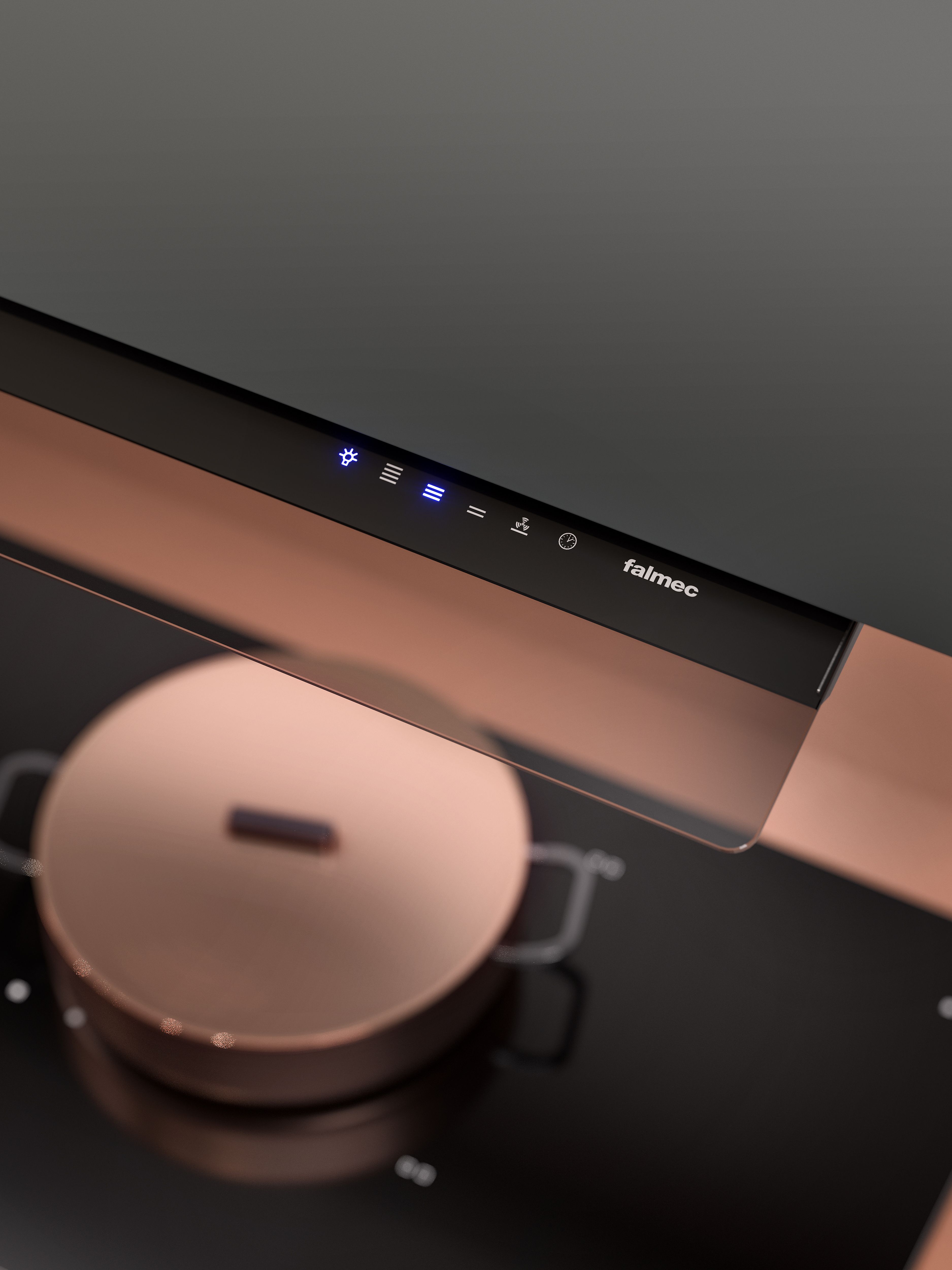 Falmec afzuigkap VIRGOTOUCH75W3C afbeelding 3