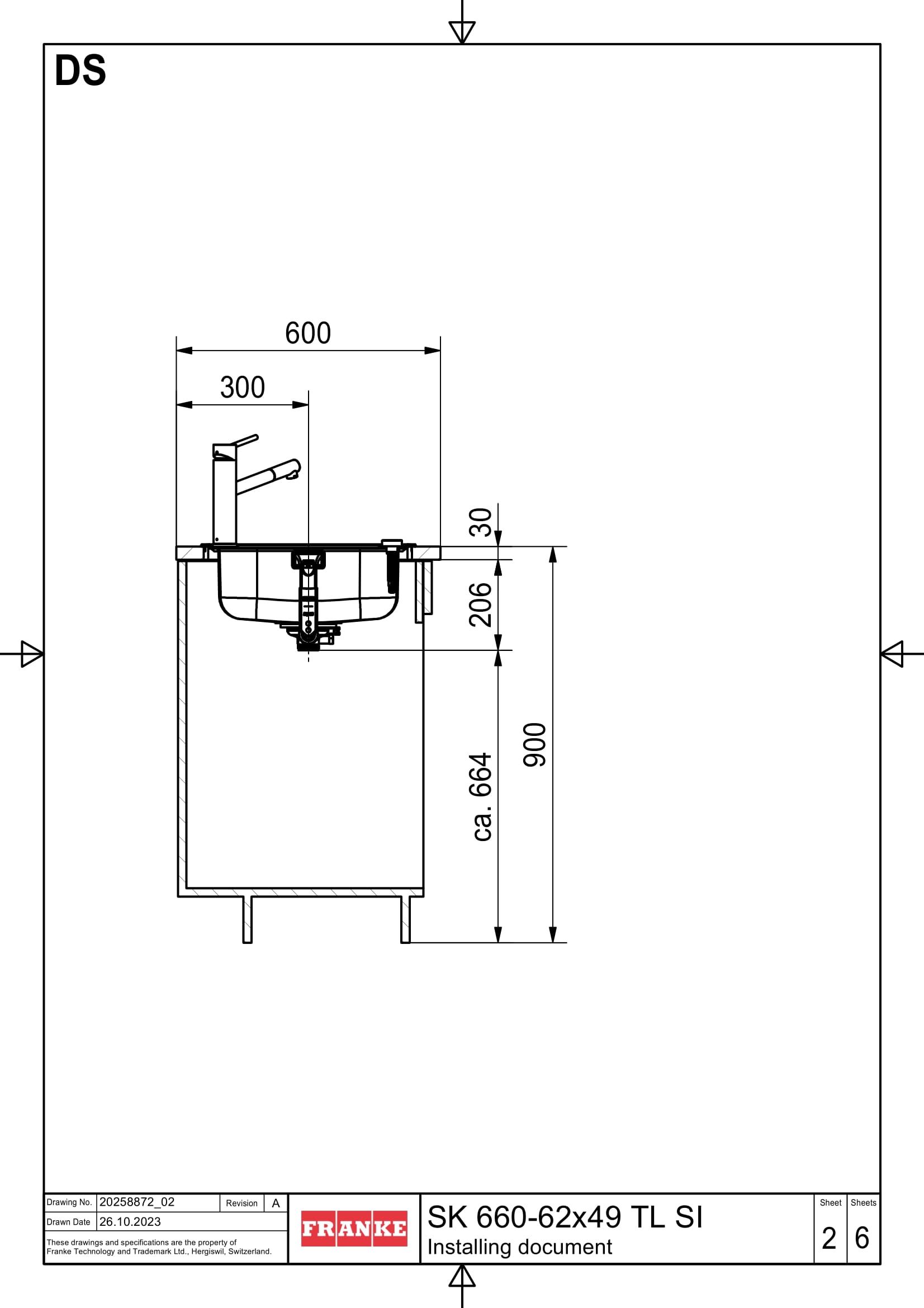 Franke spoelbak 1010714455 afbeelding 3