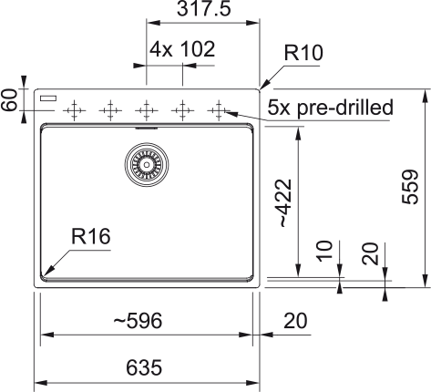 Franke onderdeel 1140729486 afbeelding 3