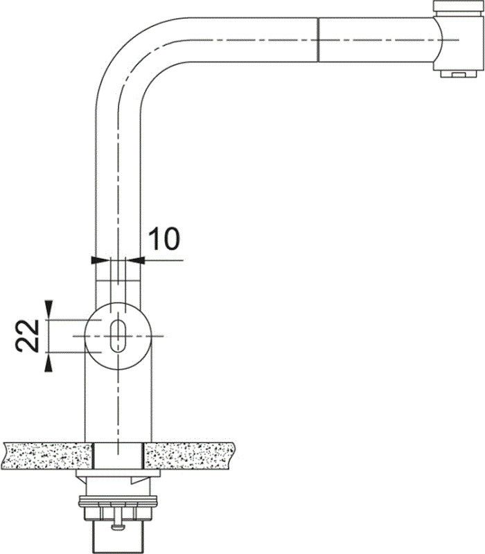 Franke keukenkraan Atlas Neo Sensor 1150625524 afbeelding 3