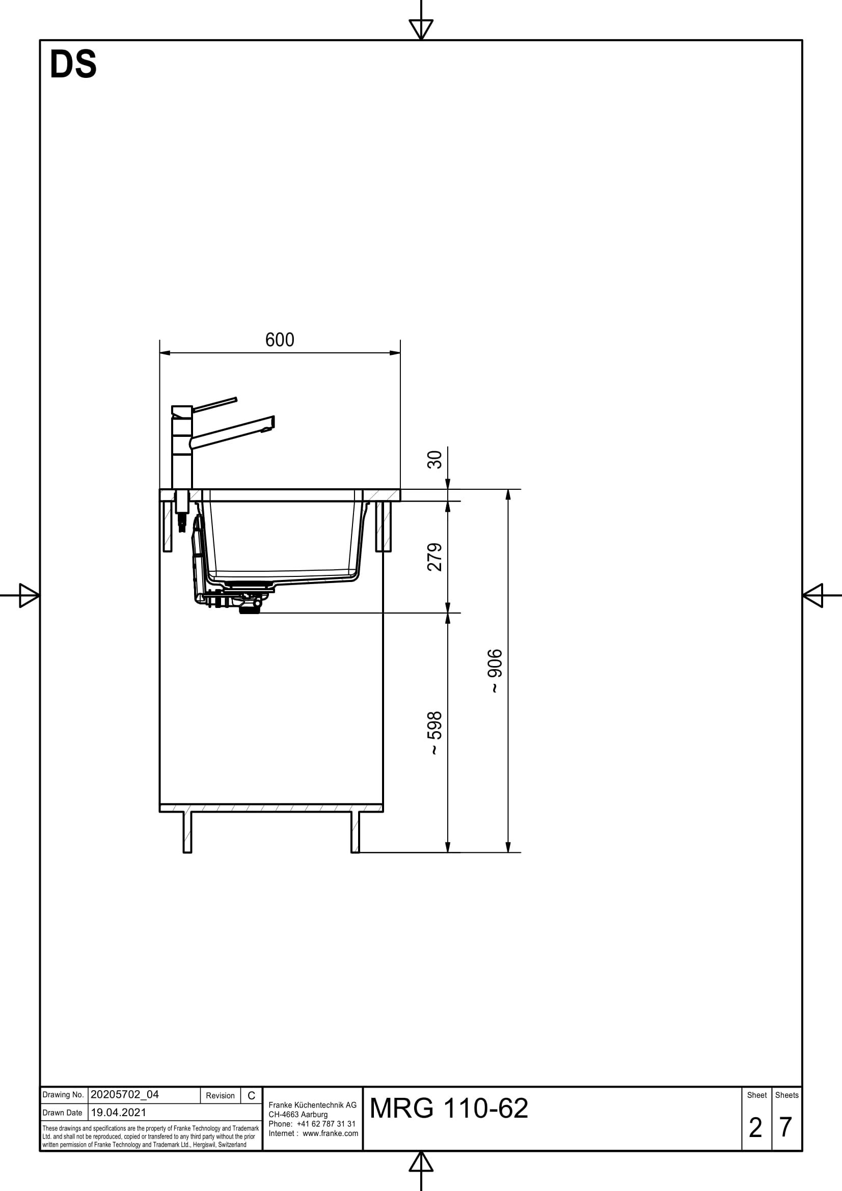 Franke 1250714604  spoelbak afbeelding 5