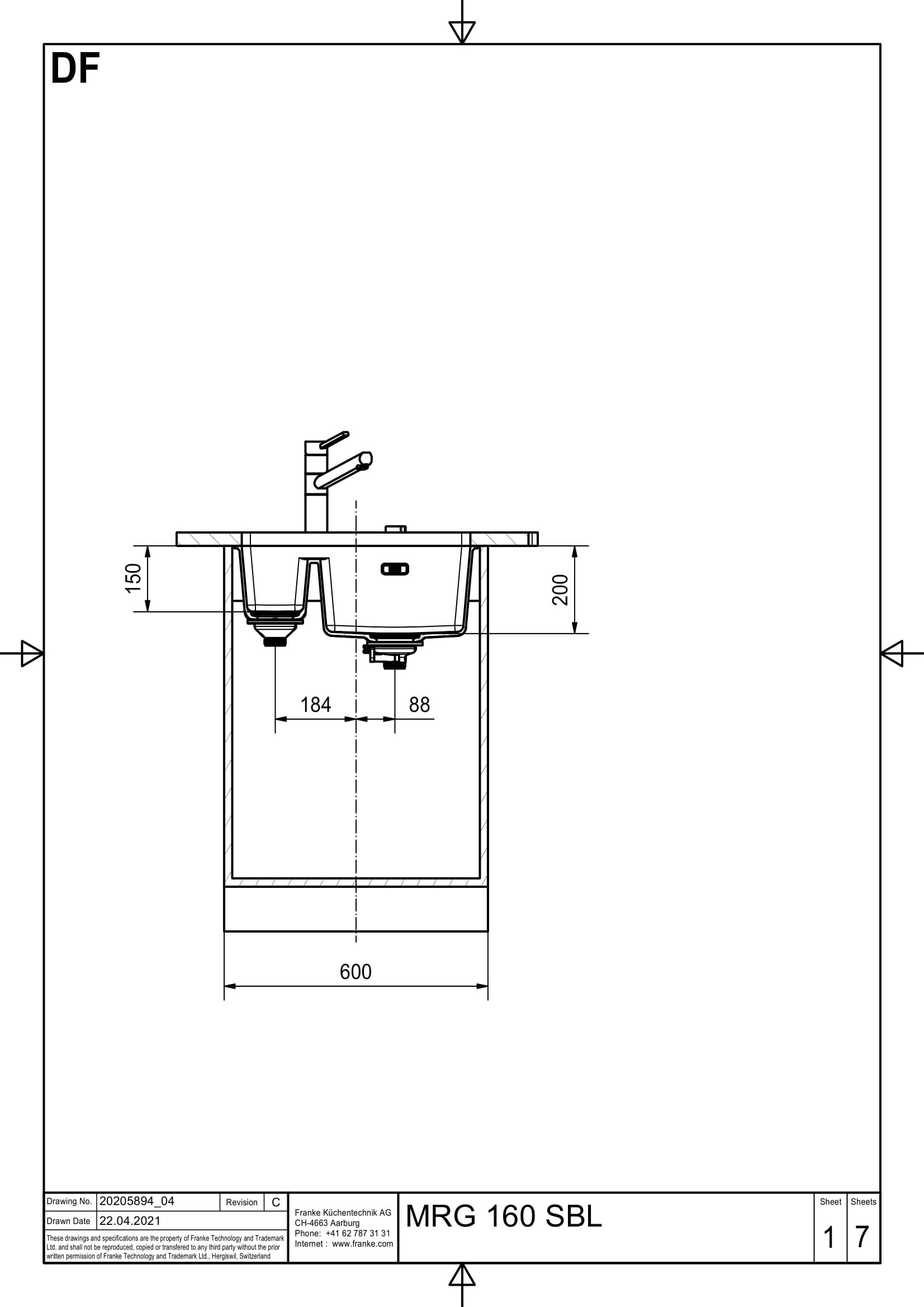 Franke spoelbak 1250714607 afbeelding 3