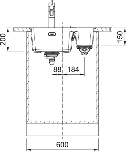 Franke spoelbak 1350697374 afbeelding 3