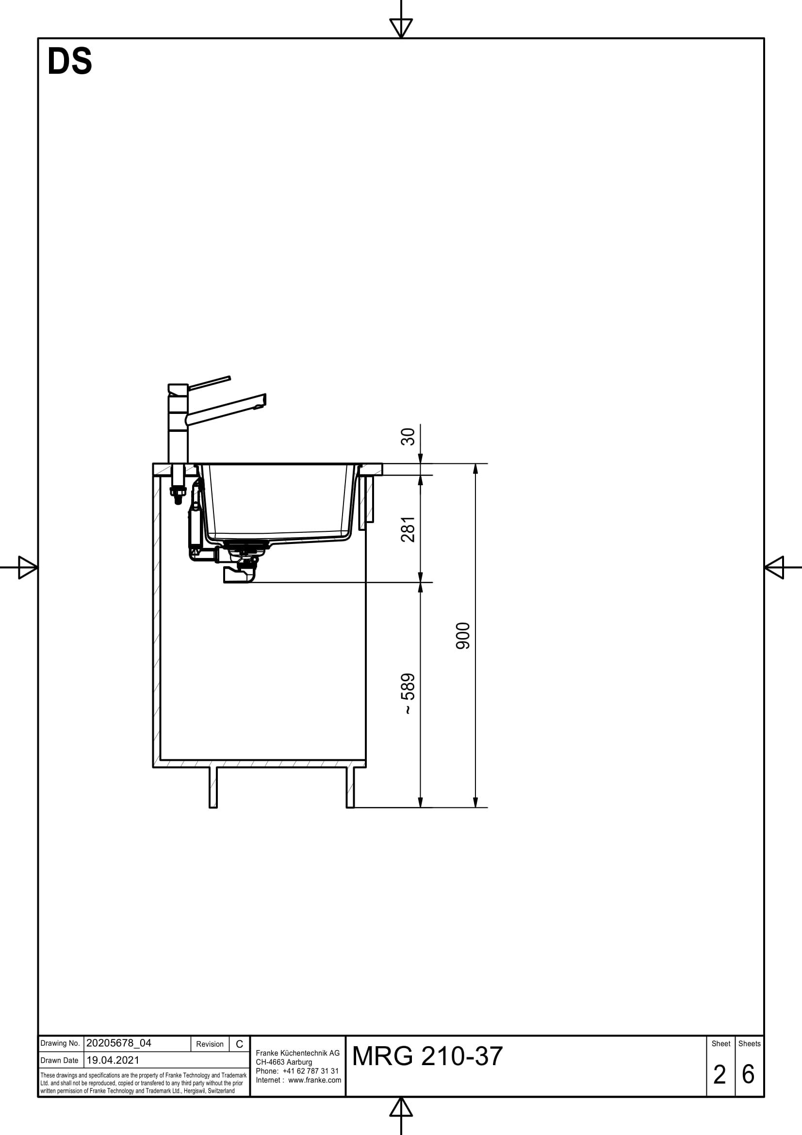 Franke 1350725664  spoelbak afbeelding 5