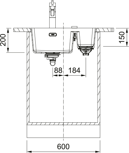 Franke spoelbak 1350725670 afbeelding 3