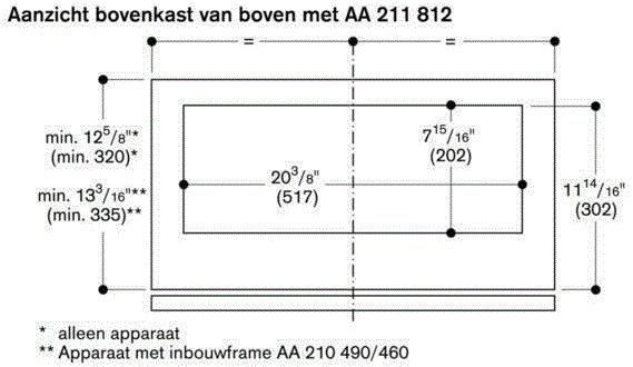 Gaggenau onderdeel  AA211812 afbeelding 4
