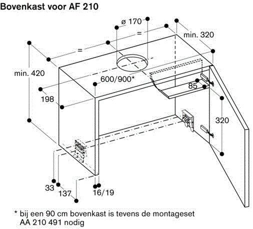 Gaggenau AF210192  afzuigkap afbeelding 5