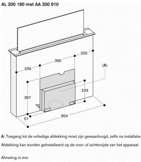 Gaggenau AL200190  afzuigkap afbeelding 5