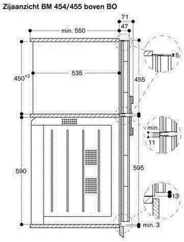 Gaggenau BM450110 inbouw magnetron afbeelding 5