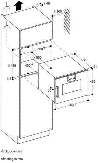 Gaggenau magnetron inbouw BMP251100 afbeelding 4