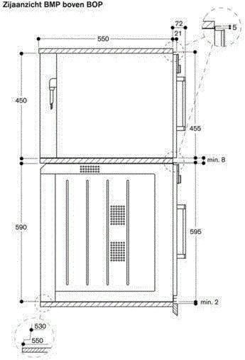 Gaggenau BMP251100 inbouw magnetron afbeelding 5