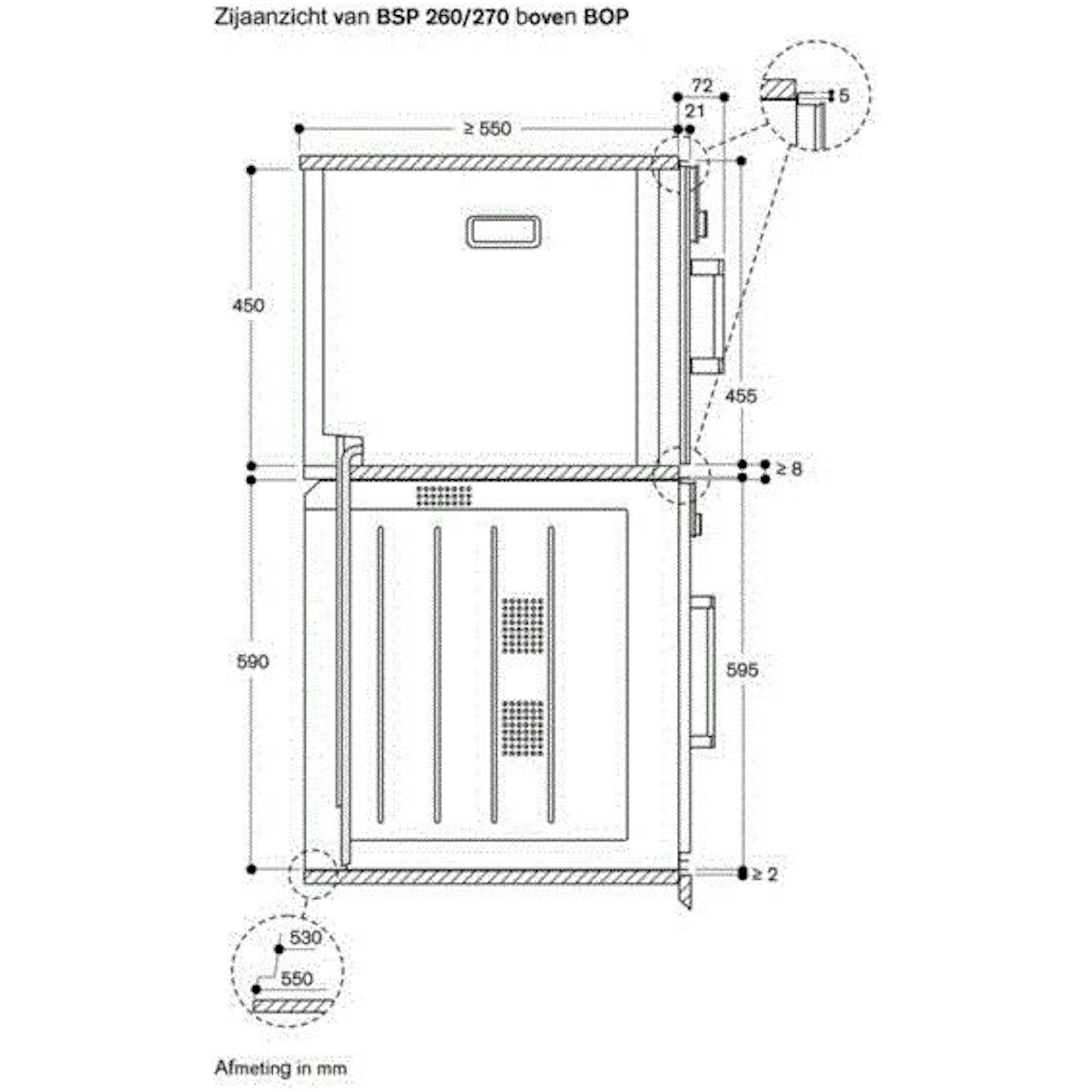 Gaggenau BSP260101 inbouw oven afbeelding 6