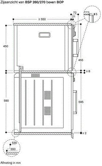 Gaggenau BSP271131 inbouw oven afbeelding 6