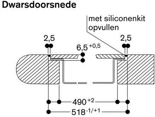 Gaggenau CV282101 inbouw kookplaat afbeelding 5