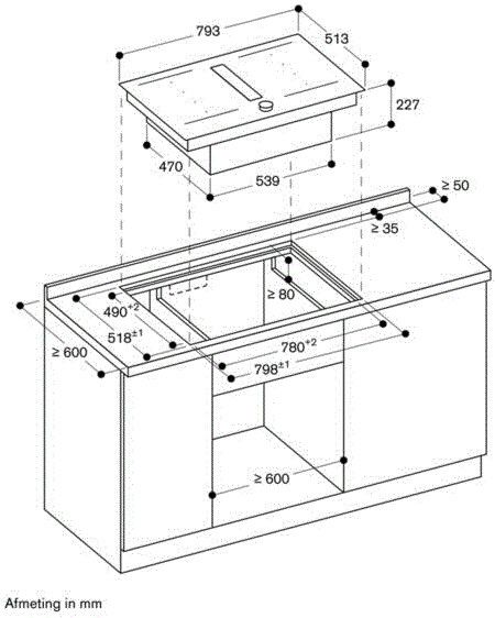 Gaggenau kookplaat inbouw CV282101 afbeelding 4