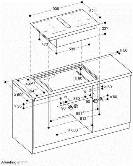 Gaggenau kookplaat inbouw CV492100 afbeelding 4