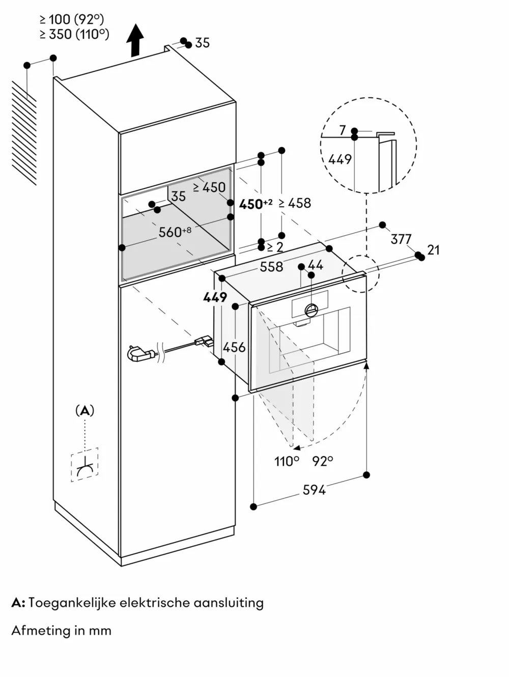 Gaggenau GC251130 inbouw koffiemachine afbeelding 5