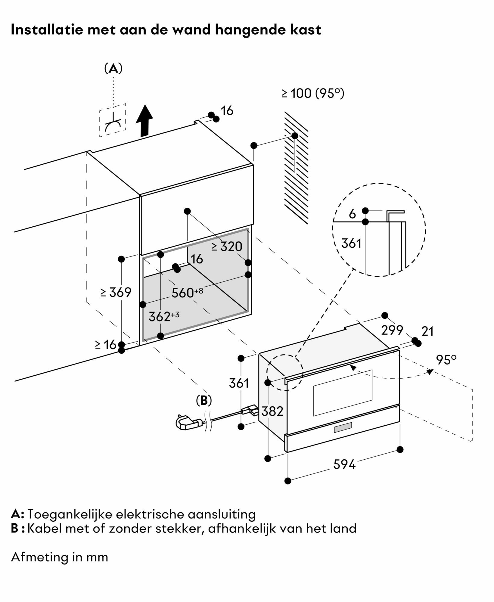 Gaggenau magnetron inbouw GM221130 afbeelding 4