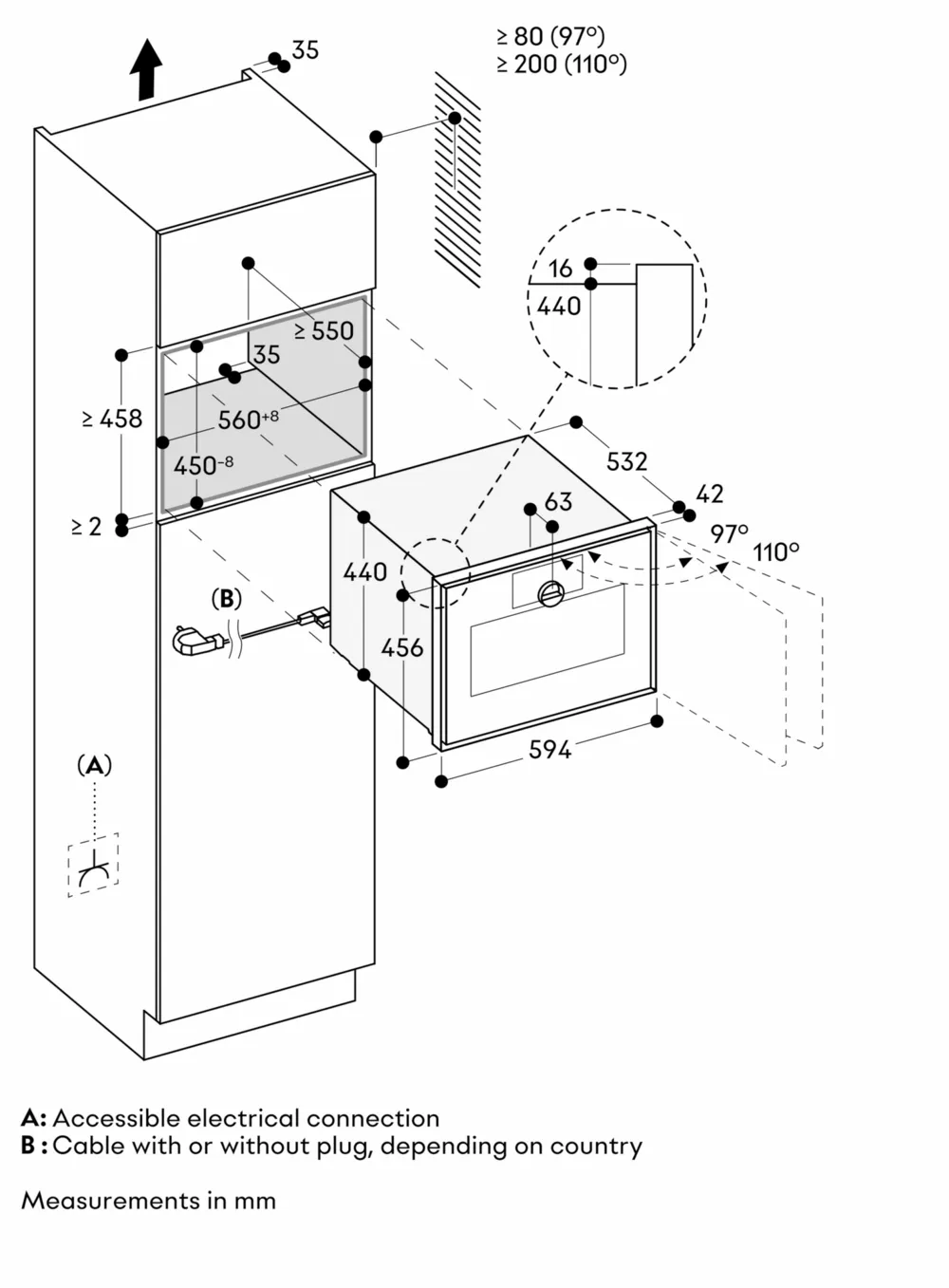 Gaggenau magnetron GM450120 afbeelding 3
