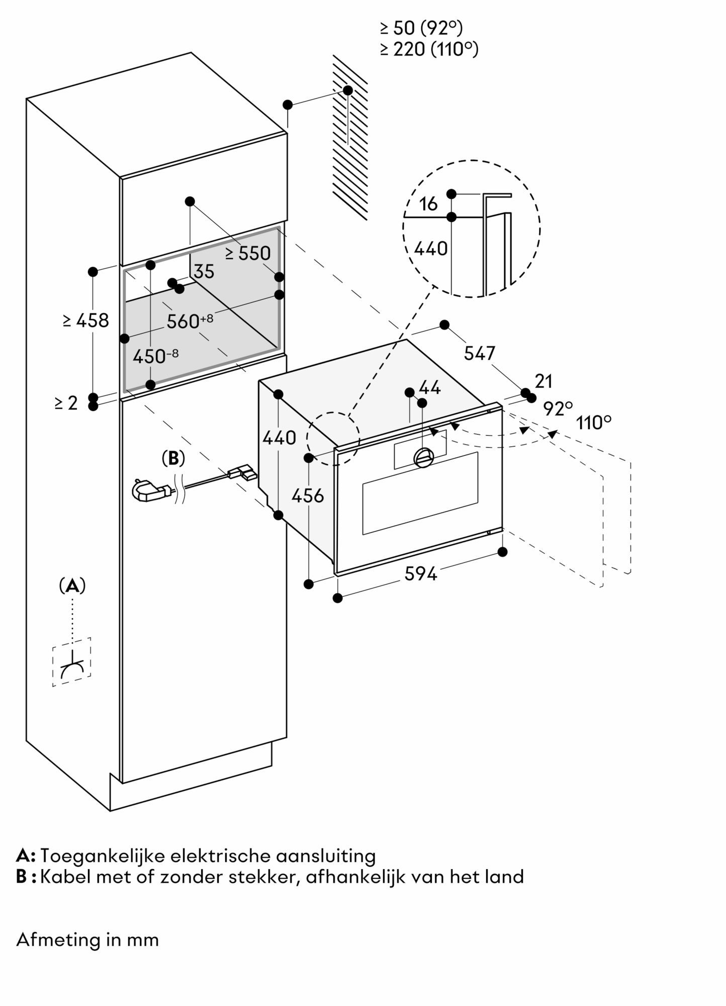 Gaggenau oven inbouw GS221130 afbeelding 4