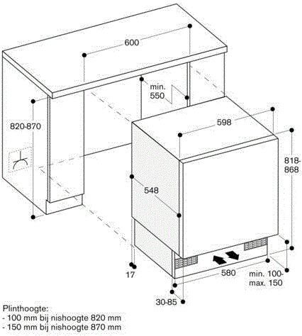 Gaggenau vriezer inbouw RF200203 afbeelding 4
