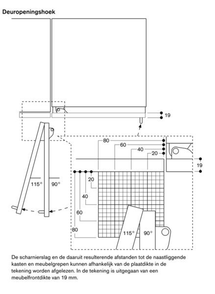 Gaggenau RF410304 inbouw vriezer afbeelding 5