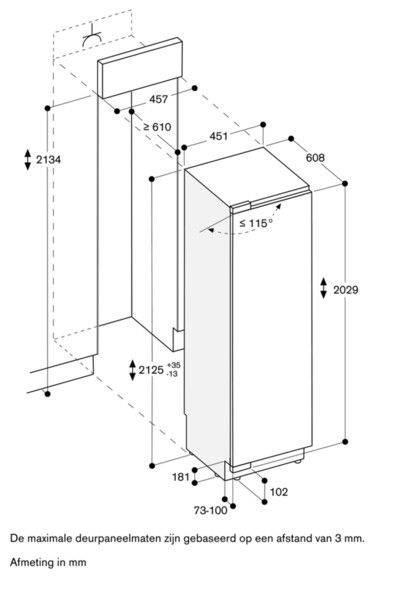 Gaggenau vriezer RF410304 afbeelding 3