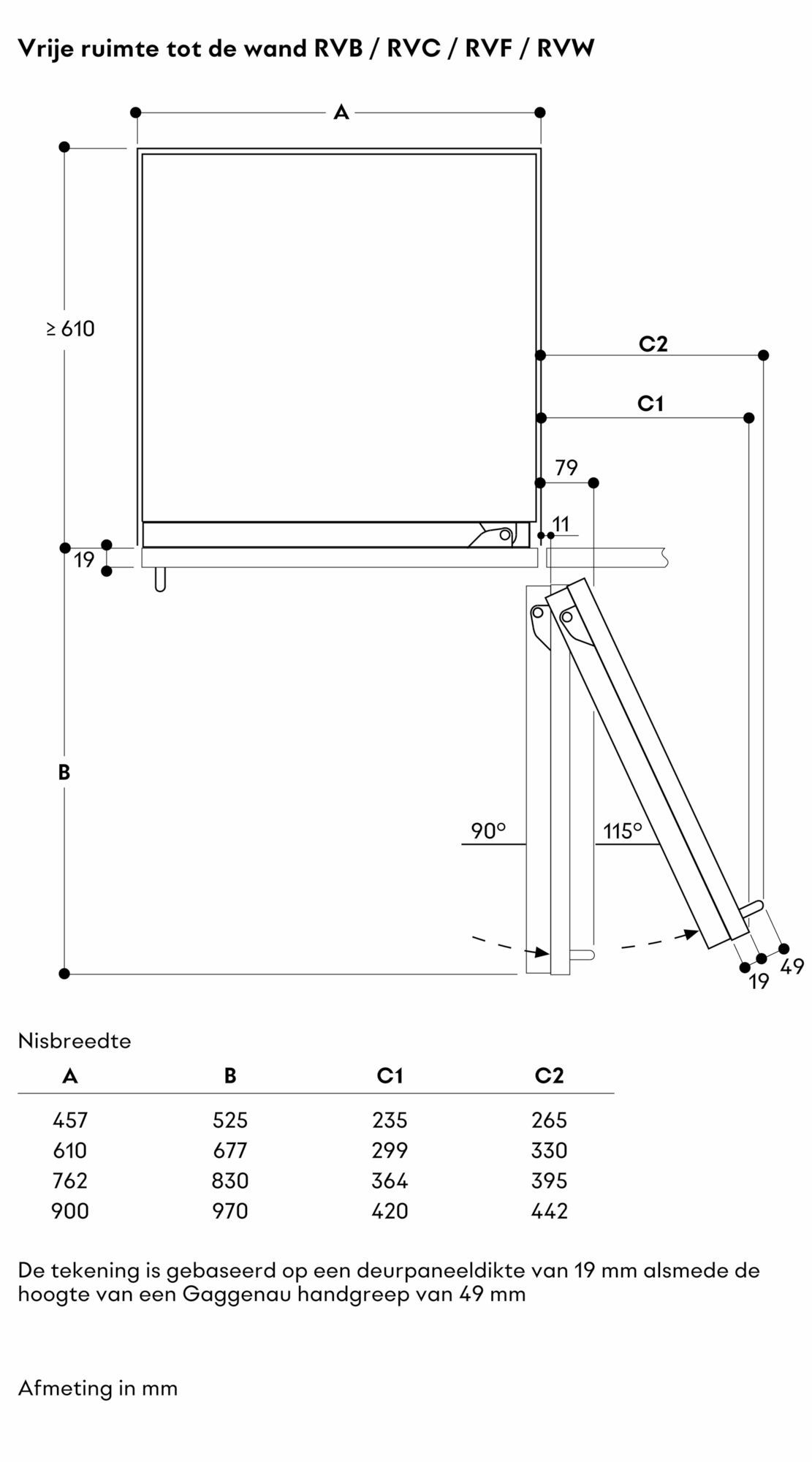 Gaggenau RVW417170 vrijstaand wijnkast afbeelding 5