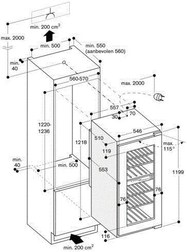 Gaggenau wijnkast inbouw RW222262 afbeelding 4