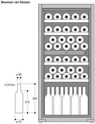 Gaggenau RW222262 inbouw wijnkast afbeelding 6