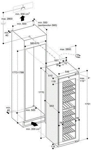 Gaggenau wijnkast inbouw RW282262 afbeelding 4