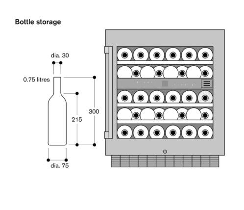 Gaggenau RW404264 vrijstaand wijnkast afbeelding 5