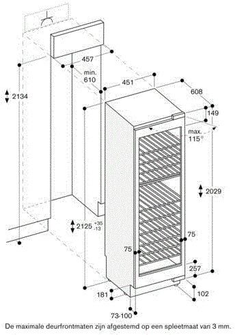 Gaggenau wijnkast inbouw RW414365 afbeelding 4