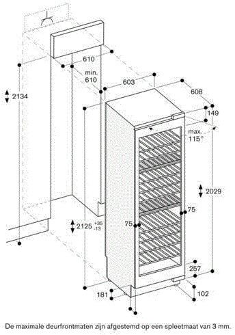 Gaggenau wijnkast inbouw RW466365 afbeelding 4