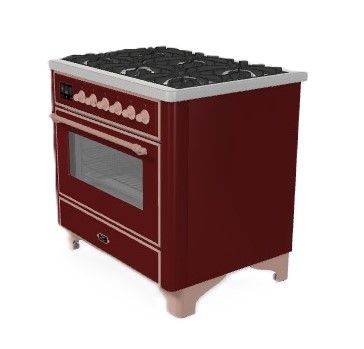 ILVE fornuis  M096DNE3/BUP afbeelding 4