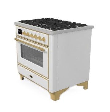 ILVE M096DNE3/WHG  fornuis afbeelding 5