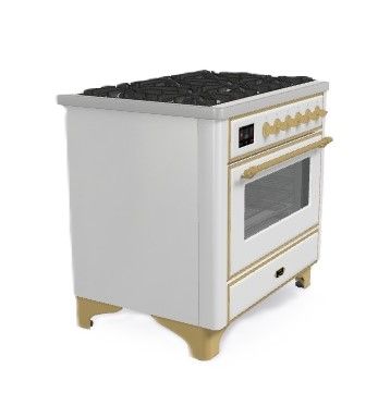 ILVE fornuis M096DNE3/WHG afbeelding 3