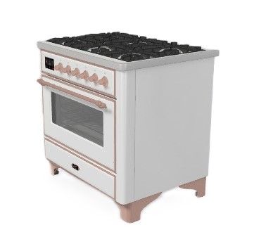 ILVE fornuis  M096DNE3/WHP afbeelding 4