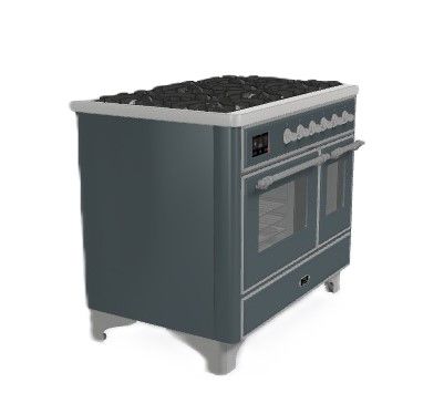 ILVE fornuis MD106DNE3/BGC afbeelding 3